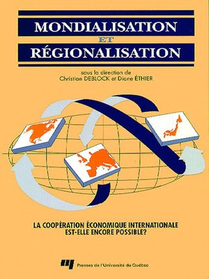 cover image of Mondialisation et régionalisation